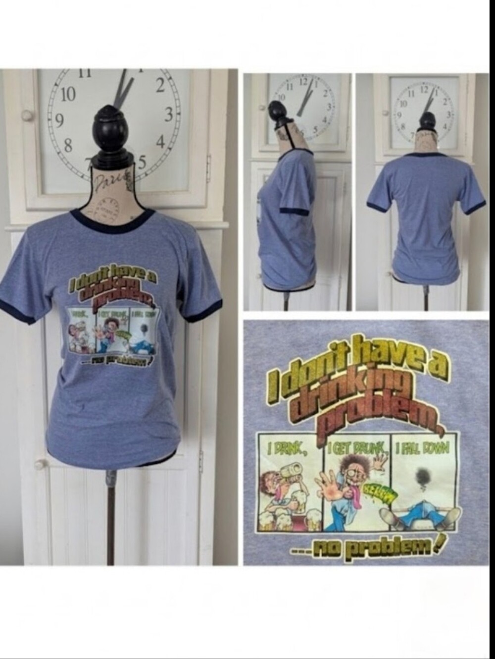 Vintage Glitter Graphic Novelty T Shirt - 1980's